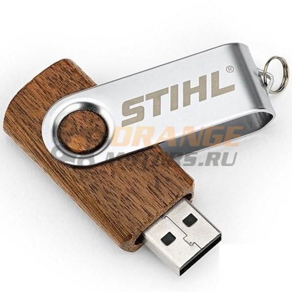 Флэшка USB-Stick "дерево" 16 Гб STIHL