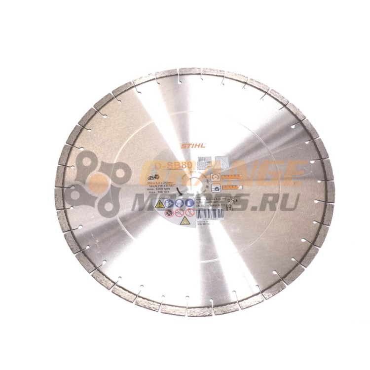 Алмазный диск STIHL SB80 350 мм универс. NEW