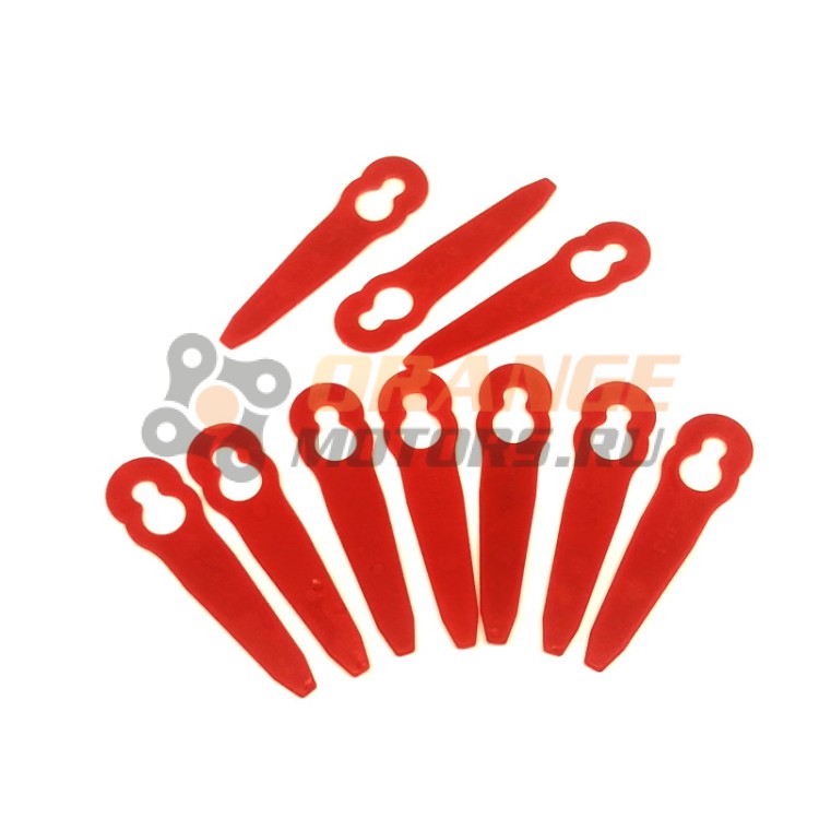 Набор пластиковых ножей из 10 шт (Аналог) PolyCut 2-2 